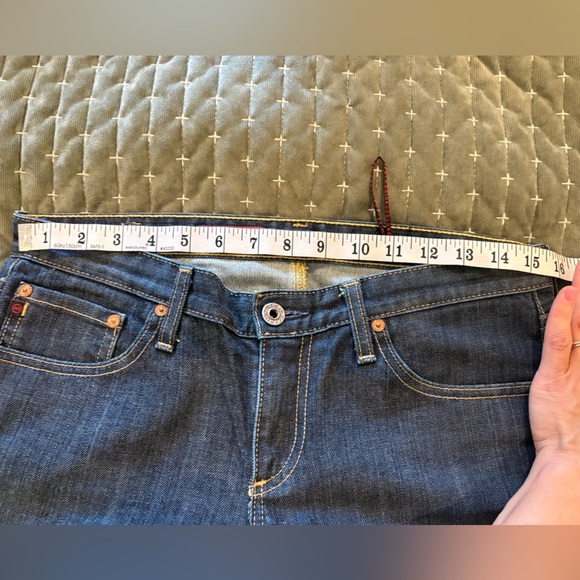 AG Adriano Goldschmied “Stilt” Dark Blue Denim Jeans, Size 28R - Picture 6 of 14